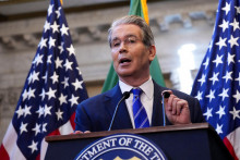 Americký minister financií Scott Bessent. FOTO: REUTERS