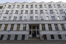 Na snímke budova, v ktorej sídli Sociálna poisťovňa. FOTO: TASR