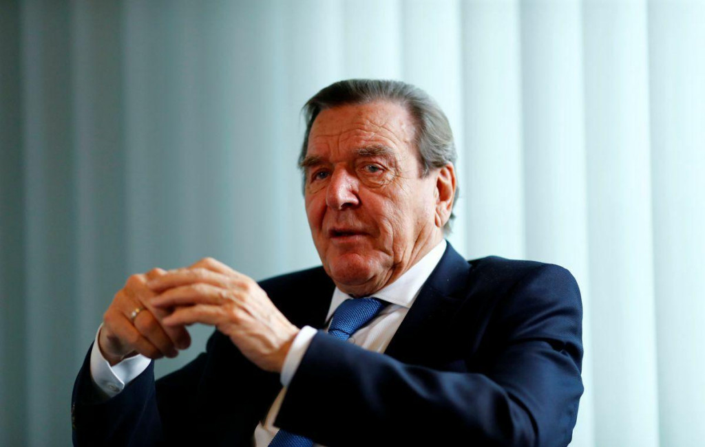 Bývalý nemecký kancelár Gerhard Schroeder v roku 2018. FOTO: REUTERS