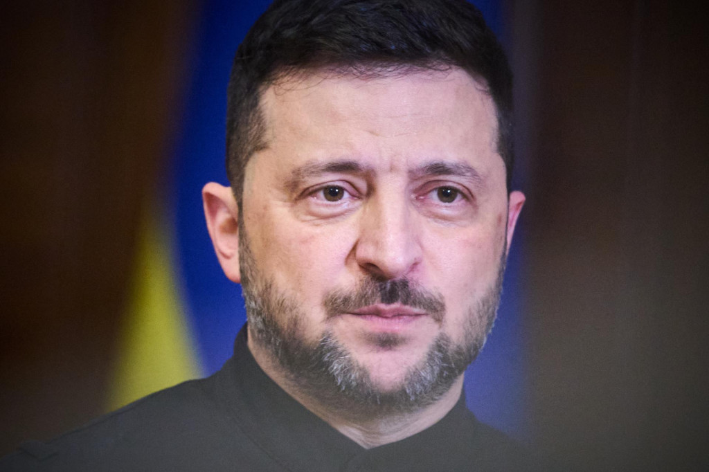 Ukrajinský prezident Volodymyr Zelenskyj. FOTO: TASR/AP