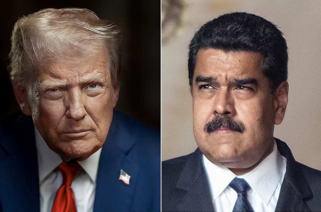 Donald Trump a Nicolás Maduro. FOTO: Wikimedia, Creative Commons