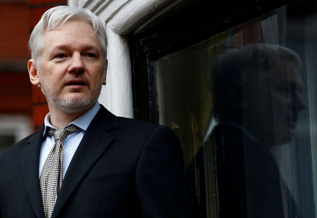 Austrálsky aktivista a zakladateľ organizácie WikiLeaks Julian Assange. FOTO: Reuters