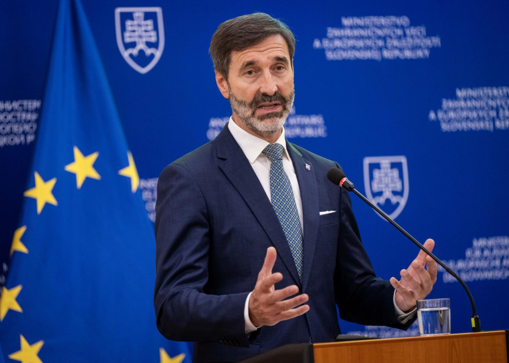 Minister zahraničných vecí a európskych záležitostí Juraj Blanár (Smer-SD). FOTO: TASR/Jakub Kotian