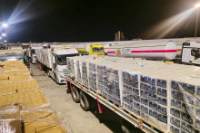 Popredný egyptský predstaviteľ zapojený do rokovaní o prímerí v Gaze pre AP anonymne uviedol, že prebiehajú „nepretržité“ rozhovory s cieľom upokojiť situáciu. FOTO: REUTERS