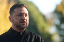 Ukrajinský prezident Volodymyr Zelenskyj. FOTO: TASR/AP