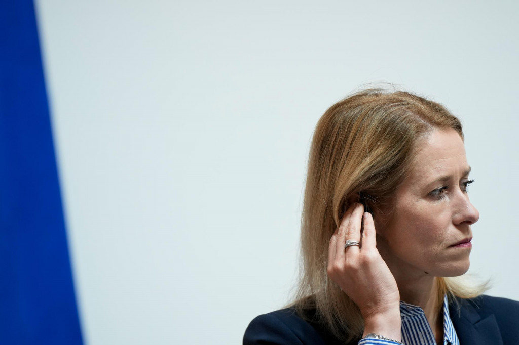 Šéfka diplomacie Európskej únie Kaja Kallasová. FOTO: TASR/AP