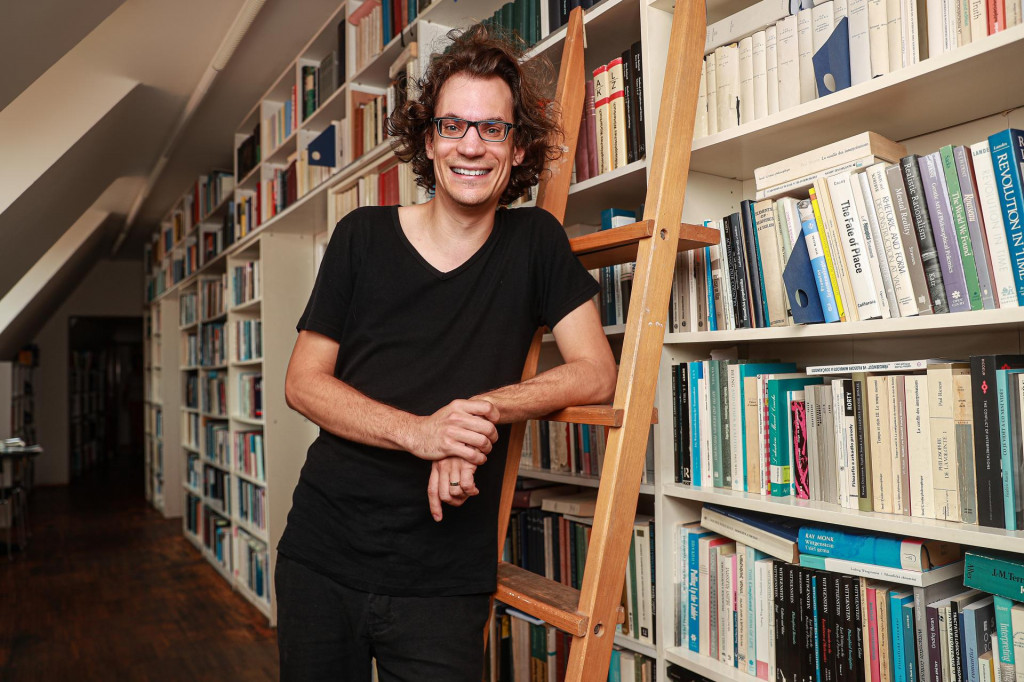 Petr Tureček, evolučný biológ pre magazín TÉMA FOTO: PETR KOZLÍK