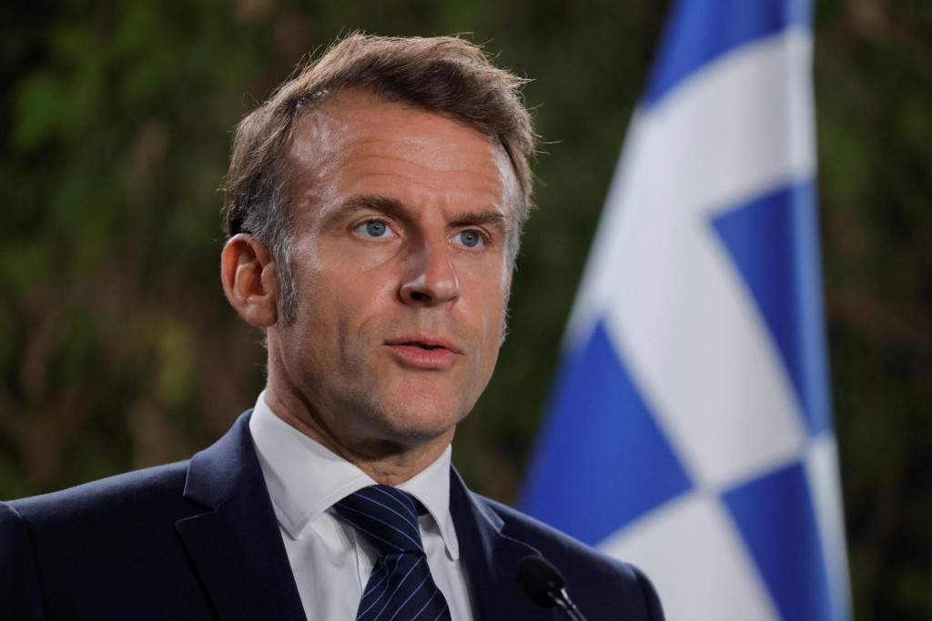 Francúzsky prezident Emmanuel Macron. FOTO: REUTERS