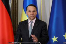 Poľský ministe zahraničných vecí Radoslawa Sikorski. FOTO: Reuters