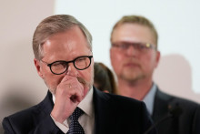 Český premiér a líder koalície SPOLU Petr Fiala. FOTO: TASR/AP