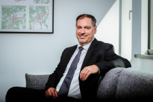 Riaditeľ Slovenskej správy ciest Norbert Polievka. FOTO: HN/Miroslava Spodniaková