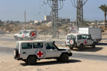 Portál The Times of Israel (TOI) informoval, že izraelská armáda po prevzatí tela usporiada pod vedením vojenského rabína malý obrad. FOTO: REUTERS