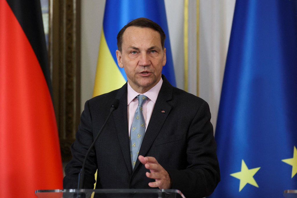 Poľský ministe zahraničných vecí Radoslawa Sikorski. FOTO: Reuters
