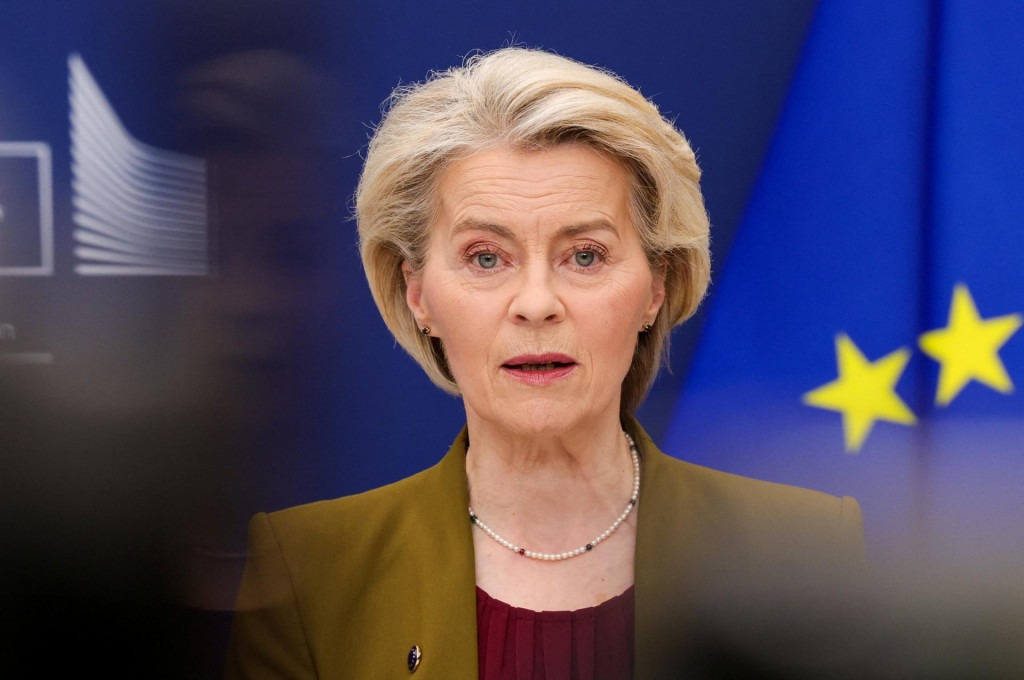 Predsedníčka eurokomisie Ursula von der Leyenová. FOTO: REUTERS