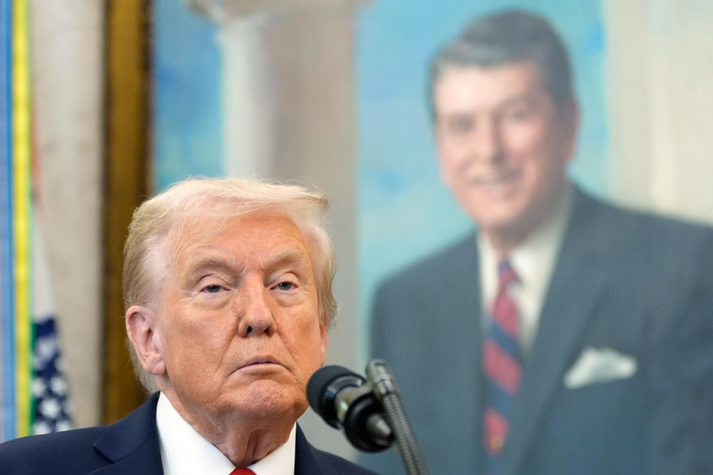 Americký prezident Donald Trump. FOTO: TASR/AP