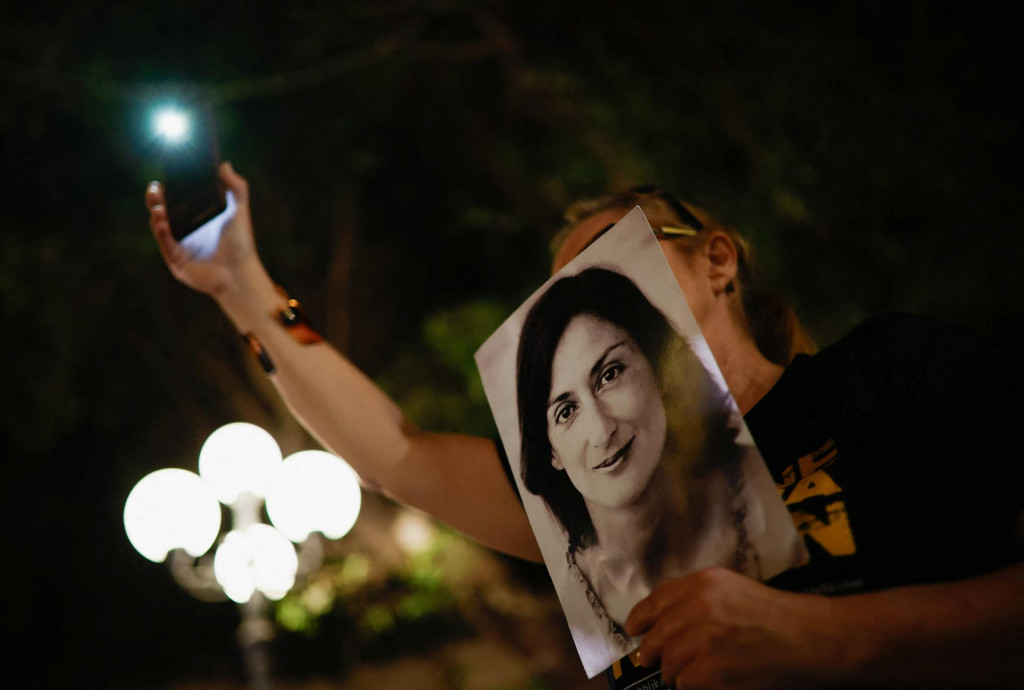 Cena Daphne Caruanovej Galiziovej vznikla na základe rozhodnutia Predsedníctva Európskeho parlamentu v decembri 2019. FOTO: REUTERS