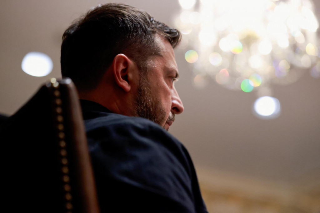 Ukrajinský prezident Volodymyr Zelenskyj. FOTO: REUTERS