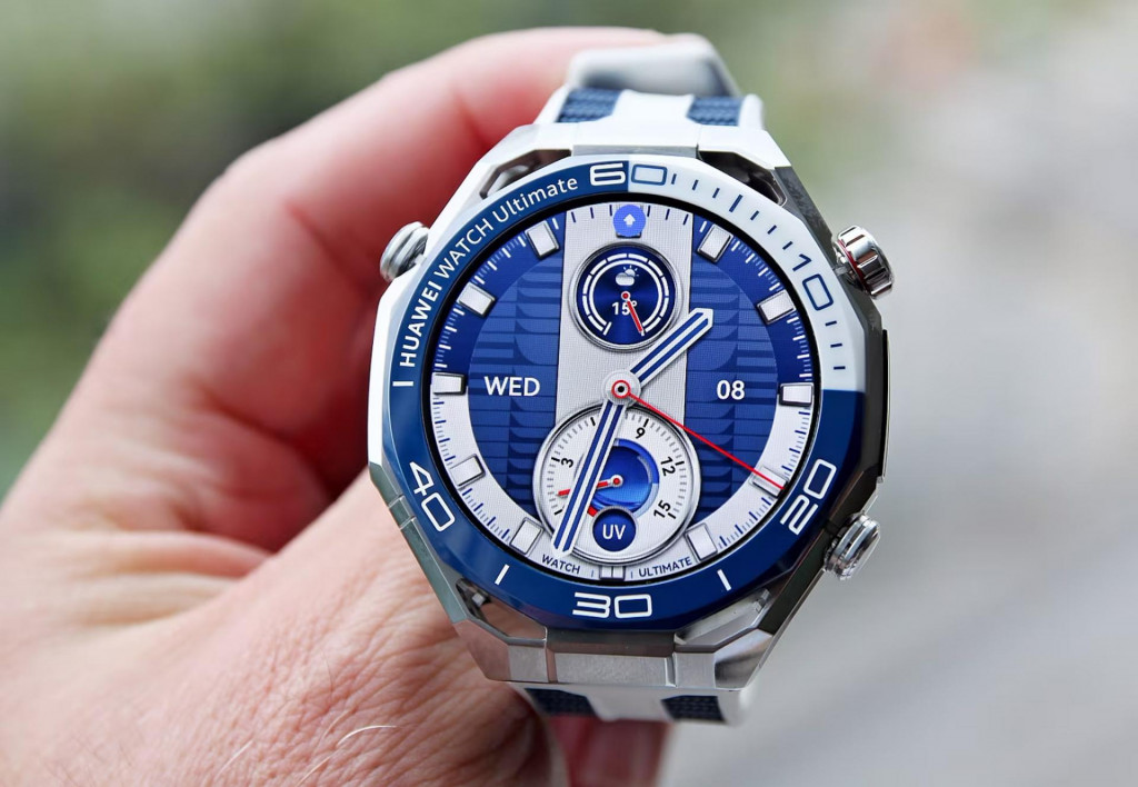 Smart hodinky Huawei Watch Ultimate 2 umožňujú ponor do veľkej hĺbky a sú vybavené aj sonarom pre komunikáciu pod hladinou.