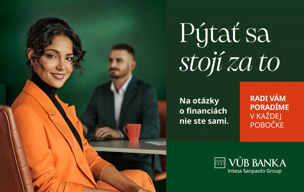 VÚB banka spúšťa svoju najväčšiu komunikačnú a vizuálnu zmenu za posledné roky s 360° kampaňou MUW Saatchi & Saatchi.
