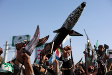 Jemenskí povstalci húsíovci. FOTO: Reuters