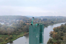 Elektrická kolobežka v Krakove