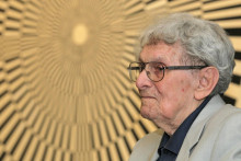 Výtvarnik Milan Dobeš FOTO: Alexandr Satinský/MAFRA