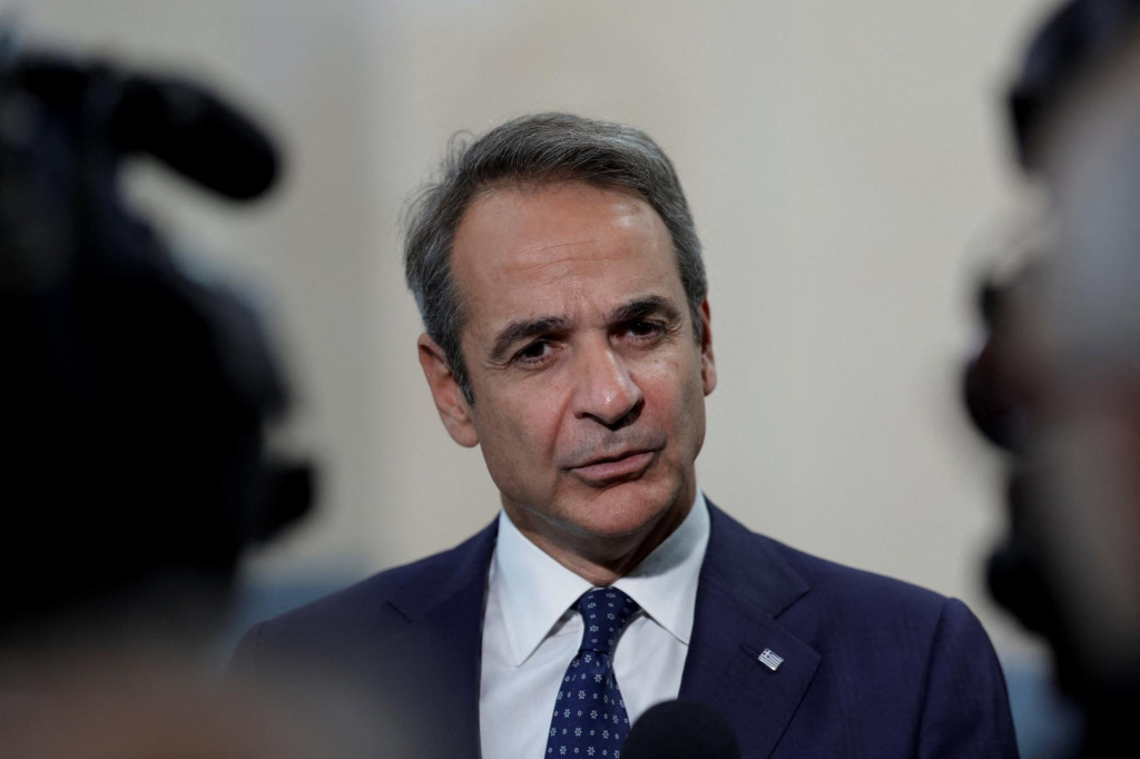 Grécky premiér Kyriakos Mitsotakis. FOTO: Reuters