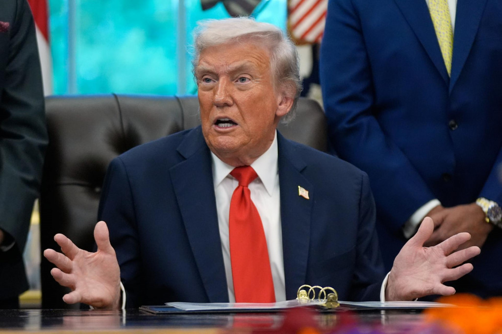 Americký prezident Donald Trump. FOTO: TASR/AP