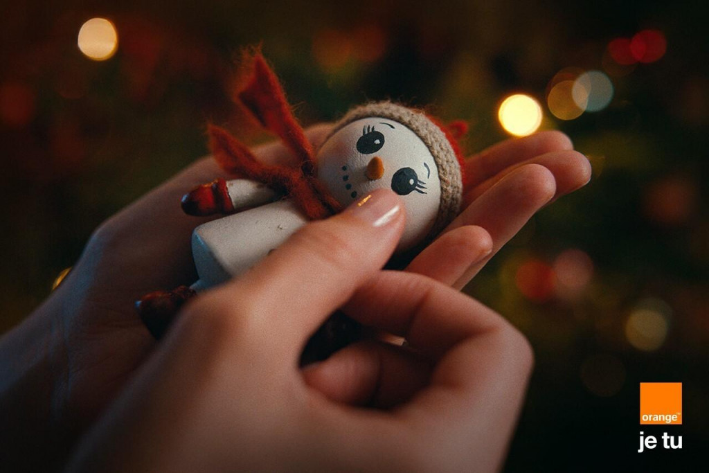 Hlavnou hrdinkou vianočnej kampane Orange je snehuliačka