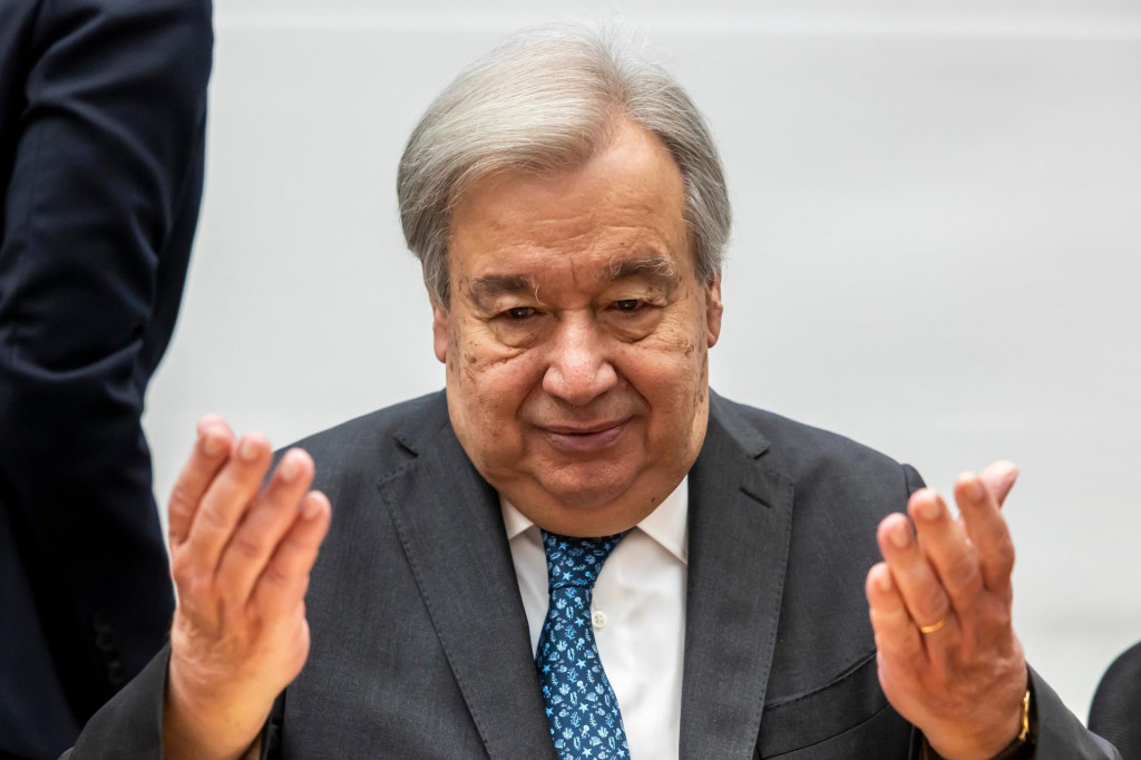 Generálny tajomník Organizácie Spojených národov António Guterres. FOTO: TASR/AP