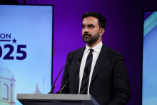 Demokratický kandidát, poslanec Zohran Mamdani. FOTO: Reuters