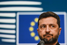 Ukrajinský prezident Volodymyr Zelenskyj. FOTO: TASR/AP