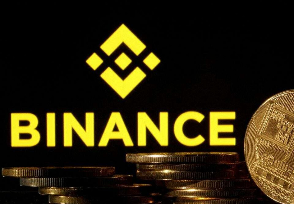 Logo Binance. FOTO: Reuters