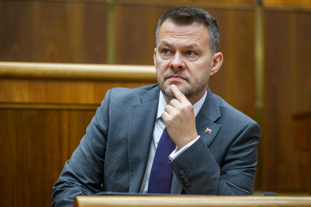 Na snímke minister investícií, regionálneho rozvoja a informatizácie Samuel Migaľ. FOTO: TASR/Jaroslav Novák