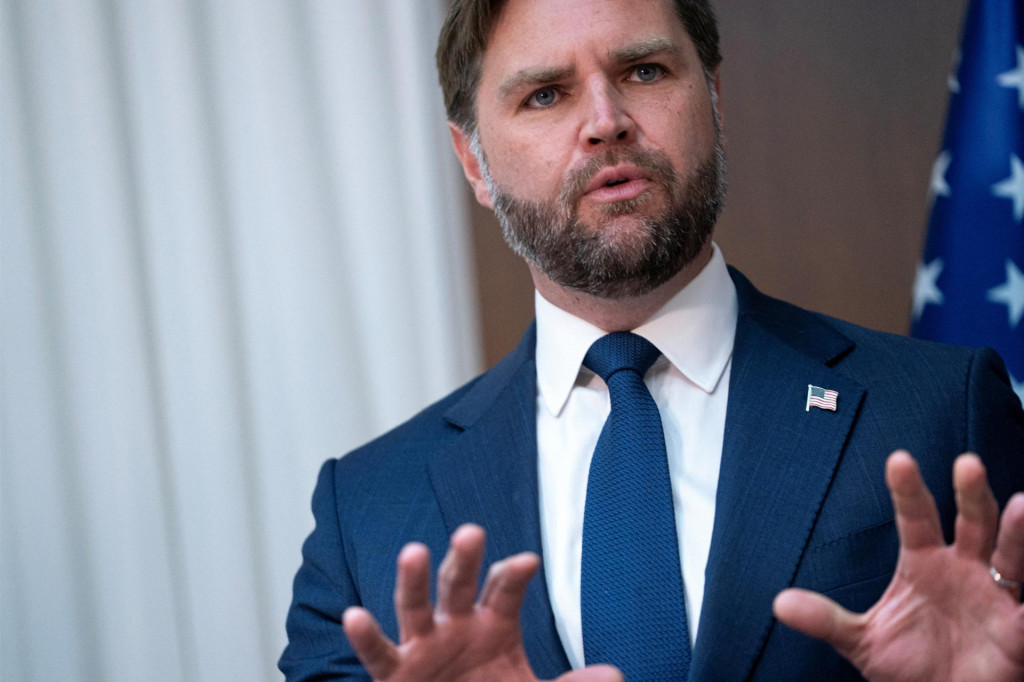 Americký viceprezident J.D. Vance. FOTO: Reuters