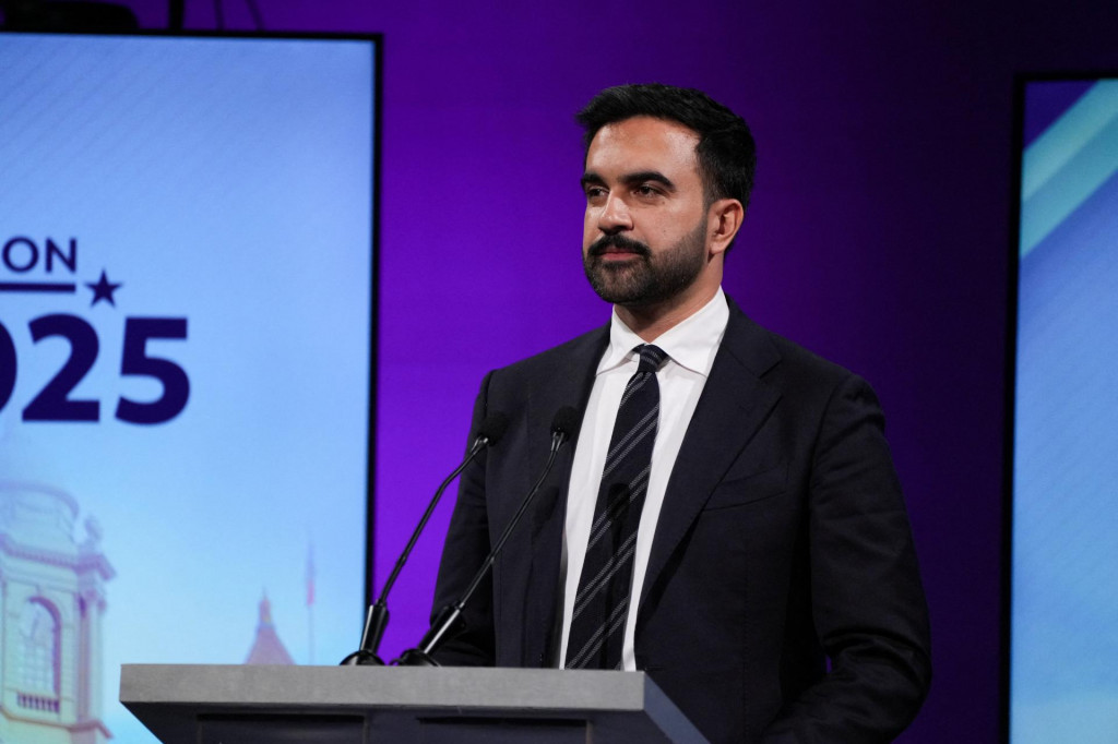 Demokratický kandidát, poslanec Zohran Mamdani. FOTO: Reuters