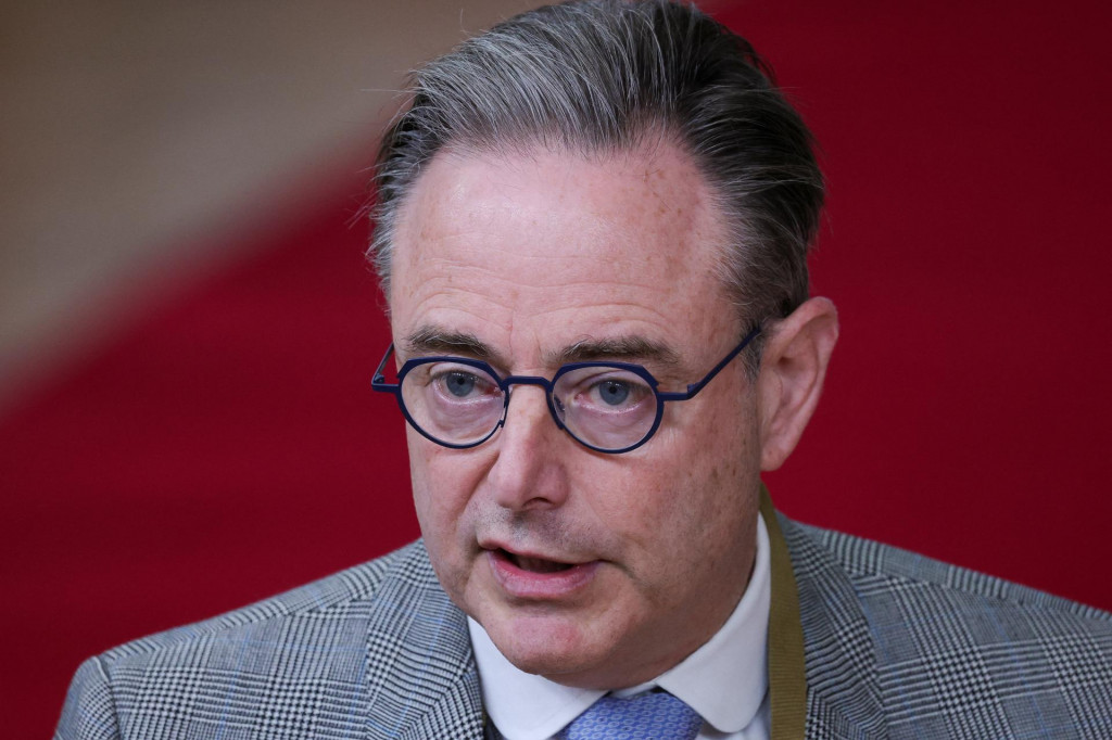 Na snímke belgický premiér Bart De Wever. FOTO: REUTERS