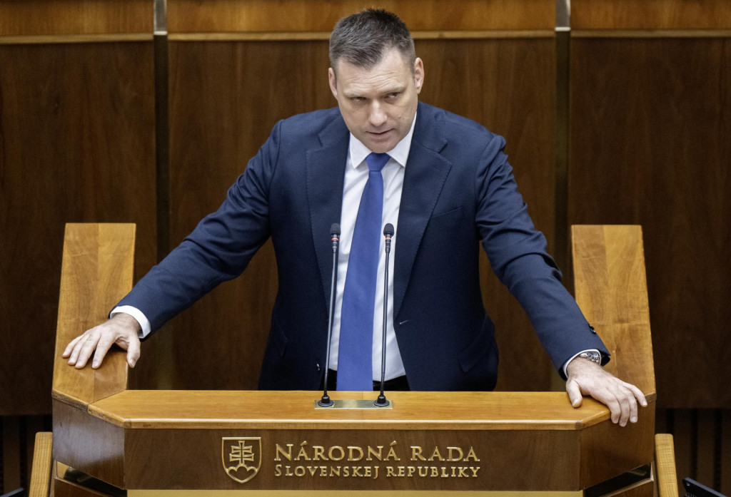 Minister životného prostredia Tomáš Taraba (nominant SNS). FOTO: TASR/Martin Baumann