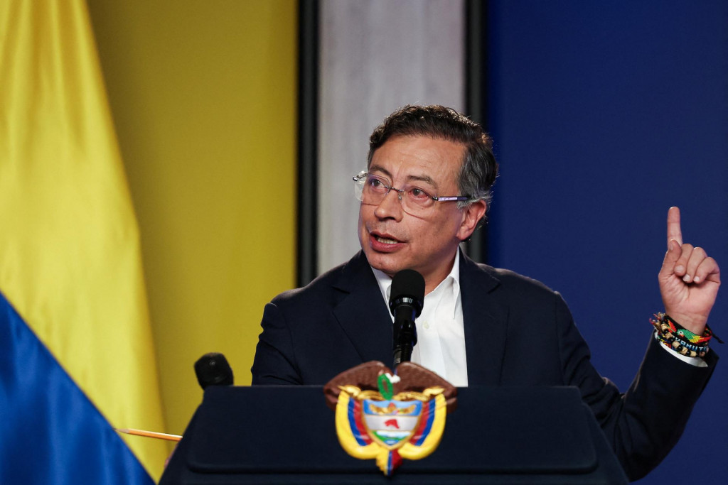 Prezident Kolumbie Gustavo Petro. FOTO: Reuters