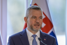 Na snímke slovenský prezident Peter Pellegrini. FOTO: TASR/Veronika Mihaliková