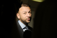 Minister vnútra Matúš Šutaj Eštok (Hlas-SD). FOTO: TASR/Pavel Neubauer