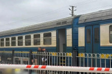 Miesto činu. FOTO: National Police of Ukraine