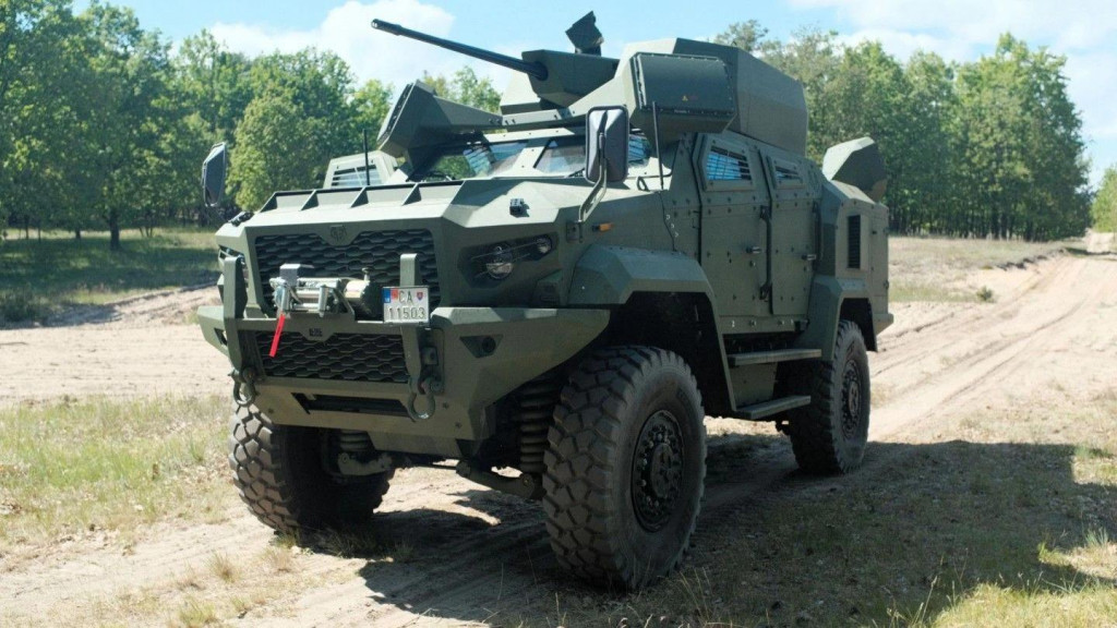 Slovenský systém protivzdušnej obrany Wolf. FOTO: DefTech Slovakia