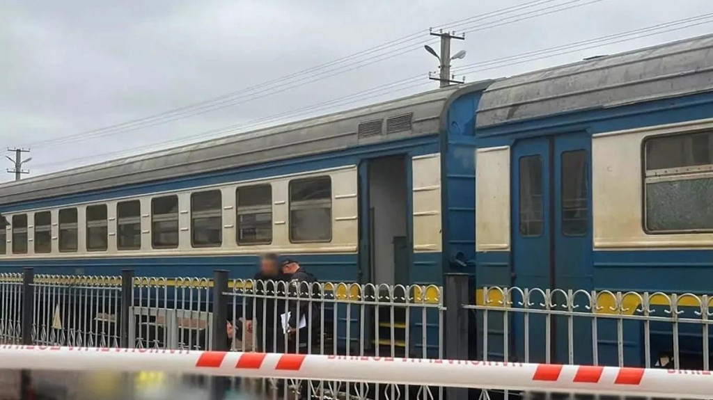 Miesto činu. FOTO: National Police of Ukraine