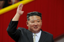 Na snímke Kim Čong-un. FOTO: REUTERS/Sputnik