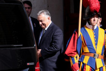 Maďarský premiér Viktor Orbán na návšteve vo Vatikáne. FOTO: REUTERS