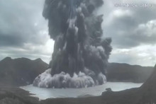 Výbuch sopyk Taal. FOTO: YT/Historya Channel