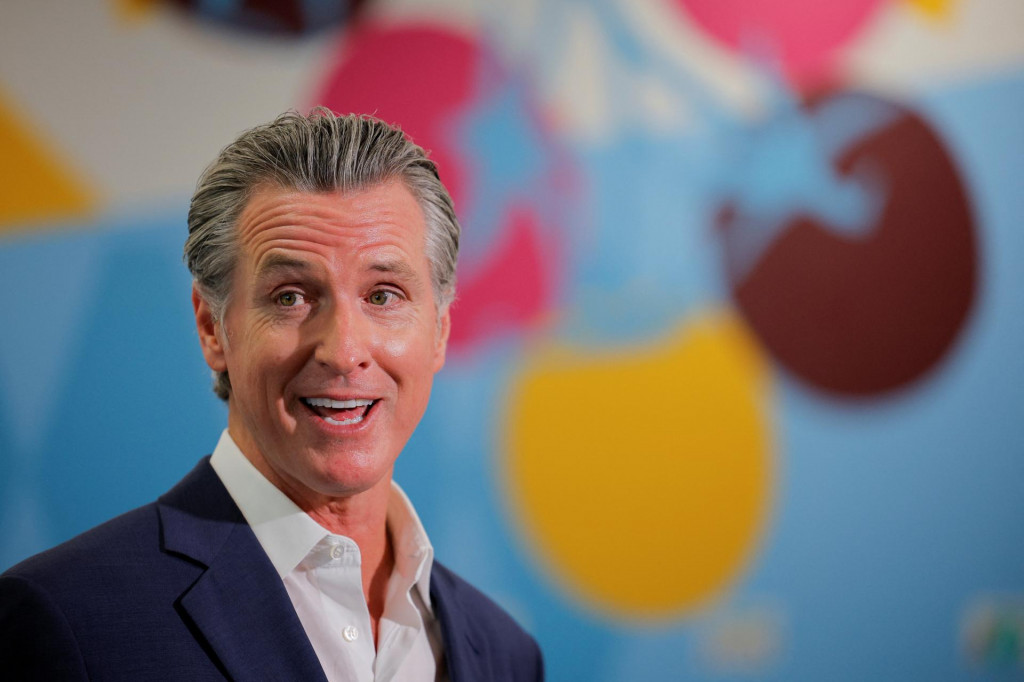 Kalifornský guvernér Gavin Newsom. FOTO: Reuters