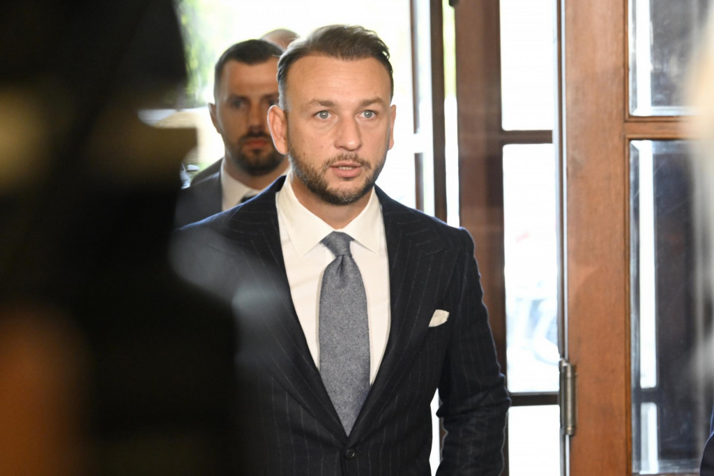 Minister vnútra Matúš Šutaj Eštok. FOTO: TASR/Pavel Neubauer