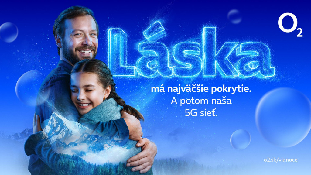 Vianočná ponuka operátora O2 pre Vianoce 2025.